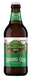 Напиток БАЛТИКА БРЮ Пневмо Сидр п/сух 5.5% ст/б 0.44л