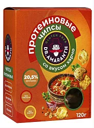 Чипсы протеиновые ДР.АМАРАНТ со вкусом харчо 120г