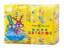 Мыло детское НЕВСКАЯ КОСМЕТИКА 4*100г