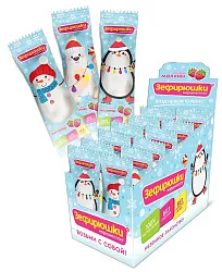 Зефир ЗЕФИРЮШКИ Маршмеллоу Новогоднее 18г