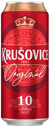 Пиво КРУШОВИЦЕ 10 Оригинал светлое пастер 4.2% ж/б 0.5л