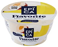 Творожок ЭПИКА банан ореховый крем бзмж 7.6% 130г