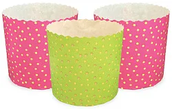 Форма для выпечки СВЕТЛЫЙ ПРАЗДНИК цветные 3шт