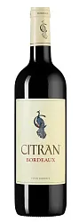 Вино ШАТО СИТРАН Бордо Сюперьор красное сух 14% ст/б 0.75л
