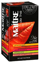 Чай МЭТР Ассорти черный 25пак