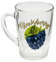 Кружка КАПУЧИНО Полезная ежевика 300мл арт.76154