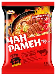 Лапша б/п ДОШИРАК Чан Рамен с острой говядиной м/у 120г