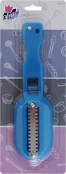 Нож для чистки АТМИКС для рыбы с контейнером для чешуи синий арт.WA504
