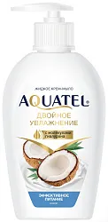 Жидкое крем-мыло АКВАТЕЛЬ кокосовое молочко 280мл