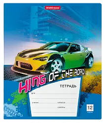 Тетрадь ЭРИХ КРАУЗЕ Автосияние клетка 12л