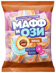 Маффин ТОМСКИЙ КОНДИТЕР Ванильный с шоколадной начинкой 450г