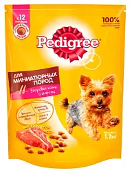 Корм для собак ПЕДИГРИ Говядина взрослые собаки малые породы 1кг