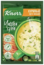 Чашка супа КНОРР куриный с лапшой 13г