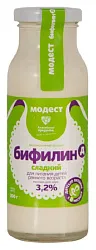 Молоко МОДЕСТ Детское Бифилин-Д сладкий бзмж 3.2% ст/б 200мл