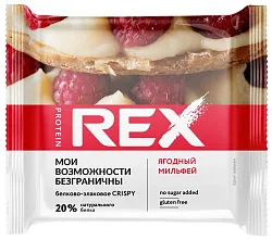 Хлебцы ПРОТЕИН РЕКС Ягодный мильфей протеино-злаковые 55г