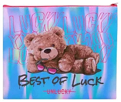 Папка для тетрадей Счастливый мишка А5 24*20см арт.236-099