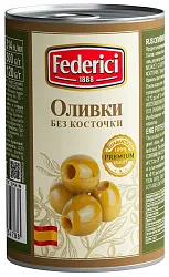 Оливки ФЕДЕРИЧИ б/к ж/б 314мл