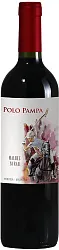 Вино ПОЛО ПАМПА Мальбек Сира красное сух 13% ст/б 0.75л