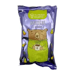 Печенье ОЧ.УМЕЛЫЙ КОНДИТЕР Михель с грушей 80г