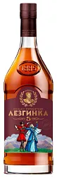 Коньяк ЛЕЗГИНКА 5 лет 40% ст/б 0.5л