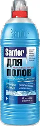 Средство для полов САНФОР Ультра блеск прохлада водопада 1000мл