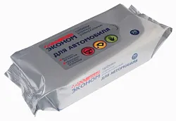 Салфетки влажные ЭКОНОМ СМАРТ универсальные автомобильные 70шт арт.30243