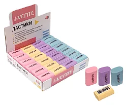 Ластик ДЕВЕНТЕ Пастель 27*18*10мм