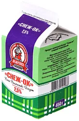 Снежок МОЛОЧНАЯ СКАЗКА бзмж 2.5% т/пак 450мл