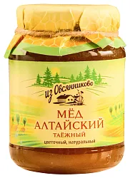 Мед ИЗ ОВСЯННИКОВО натуральный таежный 350г