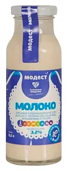 Молоко МОДЕСТ Детское витаминизированное с йодом бзмж 3.2% ст/б 200мл