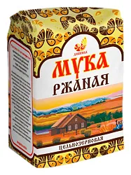 Мука ДИВИНКА ржаная бум/уп 1кг