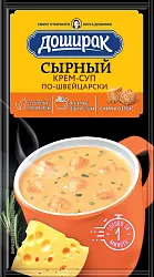 Крем-суп ДОШИРАК Сырный по-швейцарски м/у 23г