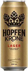 Пиво ХОПФЕНКРОНЕ Лагер светлое пастер 5% ж/б 0.5л