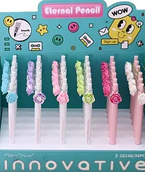 Карандаш МИЛОТА Цветы бесконечный в ассортименте арт.Z10240-F