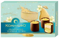 Набор конфет КОМИЛЬФО Шампанское и пряная груша 116г