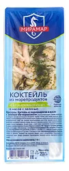 Коктейль МЕРИДИАН из морепродуктов по-мароккански в масле с зеленью 200г