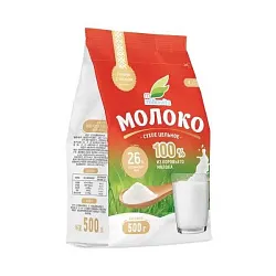 Сухое молоко МИЛКАВИТА 26% д/пак 500г