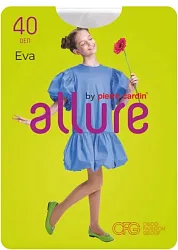 Колготки детские АЛЛЮР Ева белые р.140-146