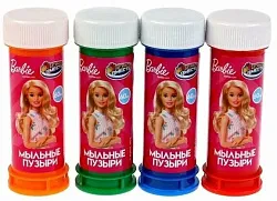 Мыльные пузыри СИМБАТ играем вместе Барби 60мл арт.01045-60ЭД