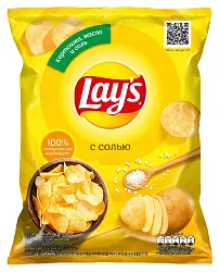 Чипсы ЛЕЙС с солью 140г