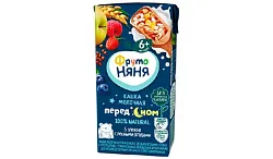 Каша ФРУТОНЯНЯ жидкая молочная 5 злаков лесные ягоды т/пак 0.2л