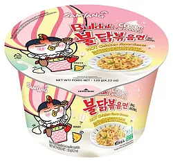 Лапша б/п САМЯНГ острая со вкусом острой курицы карбонара 120г