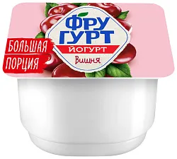 Йогурт ФРУГУРТ вишня бзмж 2% 240г