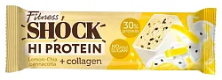 Батончик ФИТНЕС ШОК Протеин лимон чиа 40г