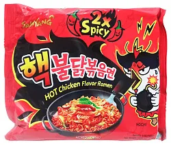 Лапша б/п САМЯНГ со вкусом жгучей курицы оригинал в 2 раза острее м/у 140г