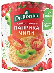 Хлебцы ДР.КЕРНЕР рисовые с паприкой и чили 80г