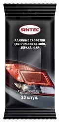 Салфетки влажные СИНТЕК для стекла и зеркал 30шт