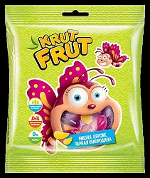 Жевательный мармелад КРУТФРУТ Бабочки 70г