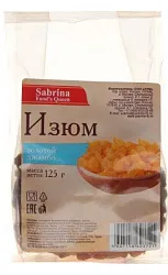 Изюм САБРИНА Джамбо золотой м/у 125г
