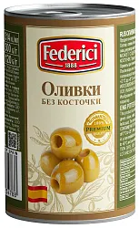 Оливки ФЕДЕРИЧИ б/к ж/б 314мл
